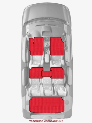 ЭВА коврики «Queen Lux» комплект для Chrysler Neon (1G)
