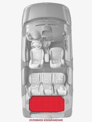 ЭВА коврики «Queen Lux» багажник для Mercedes SL 73 AMG